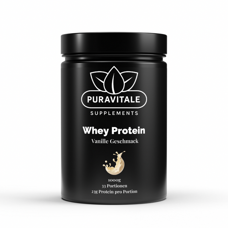 Premium Whey Protein Baunilha (1000g) - Puravitale Supplements