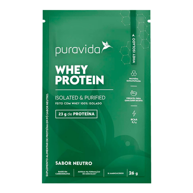 Whey Protein Isolate (30g Sachet) - Puravida 