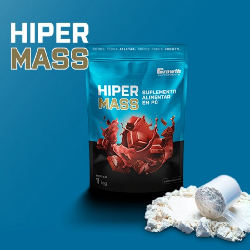 Hiper Mass (1kg) - Growth Supplements - Puravitale | 54.513.279 William Luis Euzebio Martins