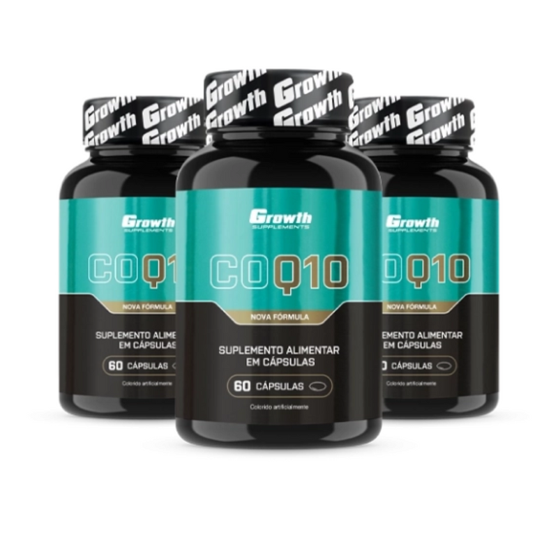 Coenzima Q10 (60 Cápsulas) - Growth Supplements - Puravitale | 54.513.279 William Luis Euzebio Martins