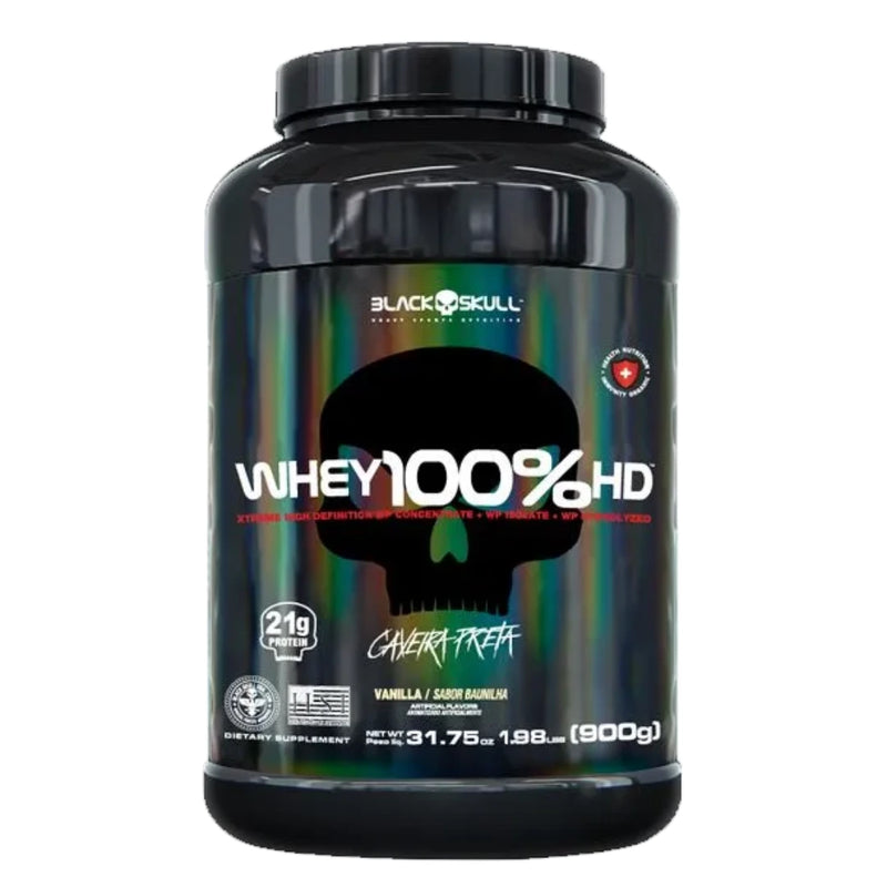 Whey 100% HD (900g) - Black Skull - Puravitale | 54.513.279 William Luis Euzebio Martins
