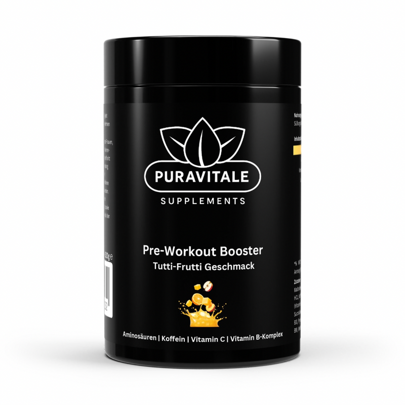 Pré Treino Booster Tutti Frutti (520g) - Puravitale Supplements