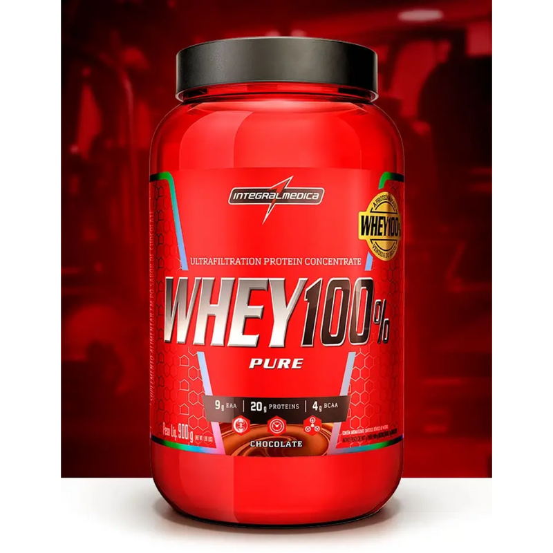 Whey Protein Concentrado (900g) - Integralmédica - Puravitale | 54.513.279 William Luis Euzebio Martins