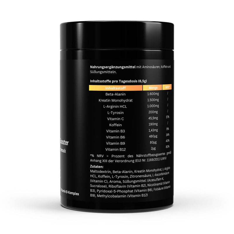 Pré Treino Booster Tutti Frutti (520g) - Puravitale Supplements