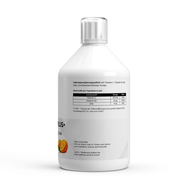 Vita Shield PLUS+ Immune Shots Orange (500ml) - Puravitale Labs