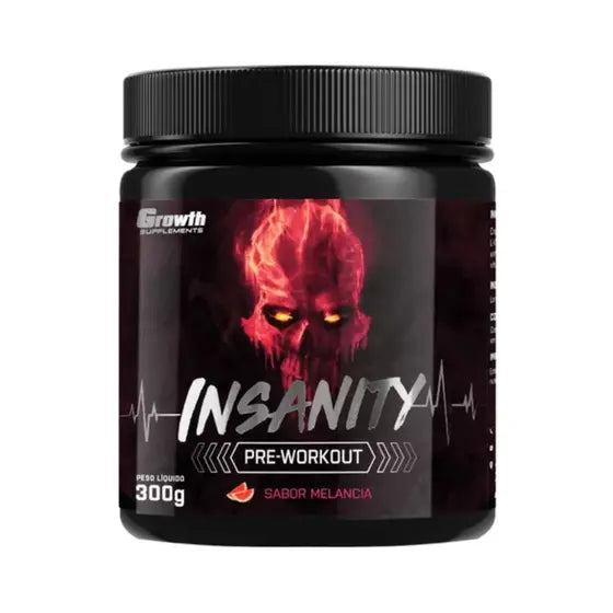 Pré Treino Insanity (300g) - Growth Supplements - Puravitale | 54.513.279 William Luis Euzebio Martins