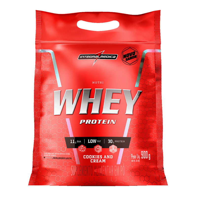 Nutri Whey Protein Pouch (900g) - Integralmédica - Puravitale | 54.513.279 William Luis Euzebio Martins