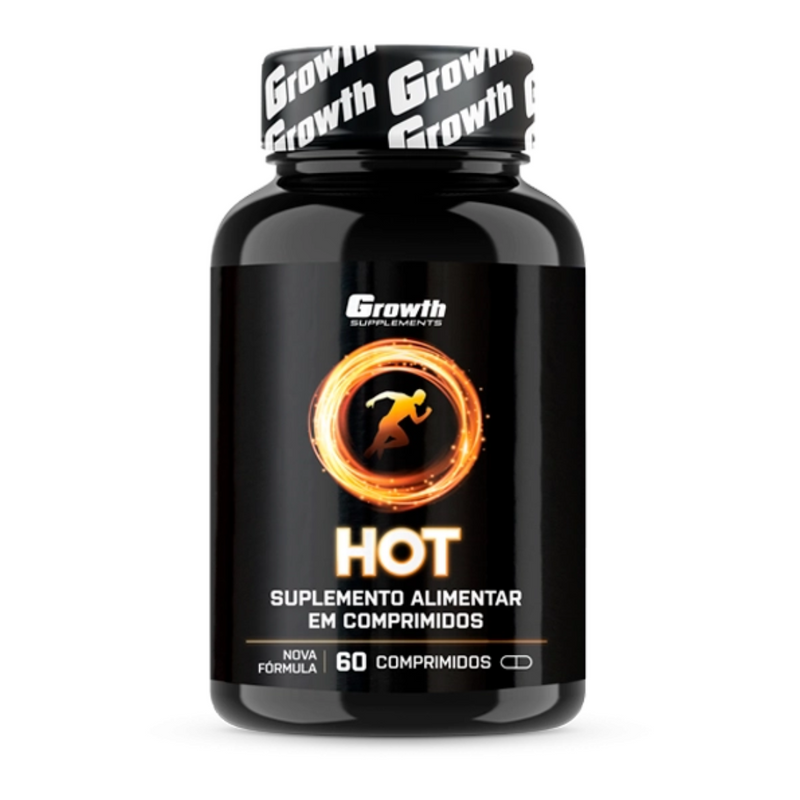 HOT Termogênico (60 Comprimidos) - Growth Supplements - Puravitale | 54.513.279 William Luis Euzebio Martins
